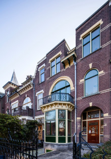 Gemeentelijk monument Rotterdam Heemraadssingel straatbeeld