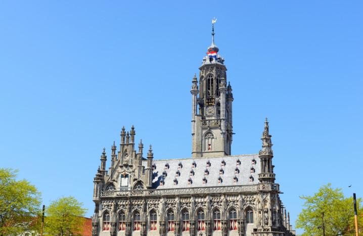 Middelburg stadhuis Zeeland