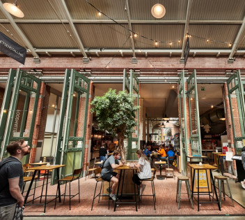 De hallen