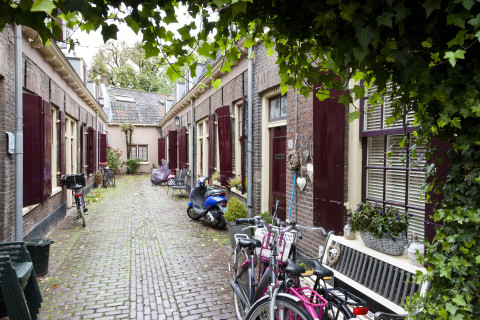 Aangezicht straat Zeven Steegjes