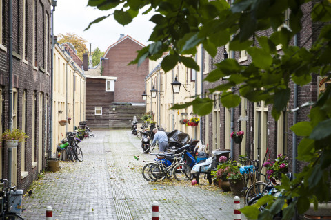 Aangezicht straat Zeven Steegjes
