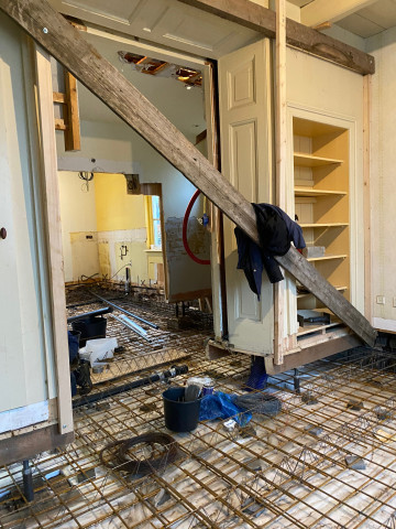 Werkzaamheden fundering 2