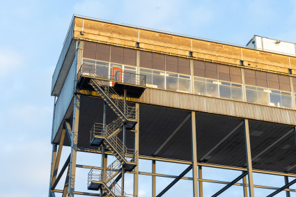 oude radartoren bij Hengelo