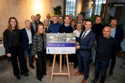 Teamfoto van medewerkers 