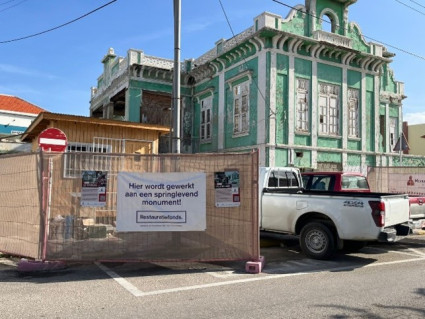 Cas Veneranda op Aruba gered van de ondergang