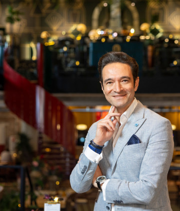 Portretfoto Ugur Ozcan, directeur Restauratiefonds