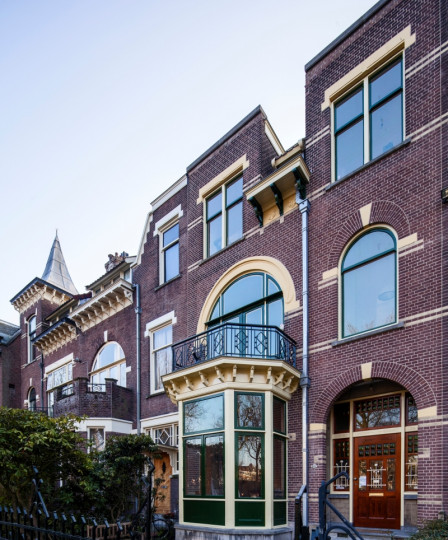 Gemeentelijk monument Rotterdam Heemraadssingel straatbeeld