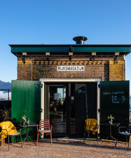 Rijksmagazijn Enkhuizen terras